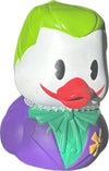 Just Play 3" Rubber Duck Character, Joker Design