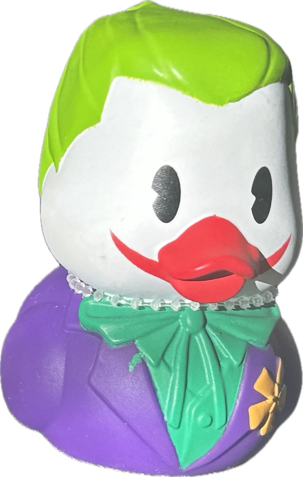 Just Play 3" Rubber Duck Character, Joker Design