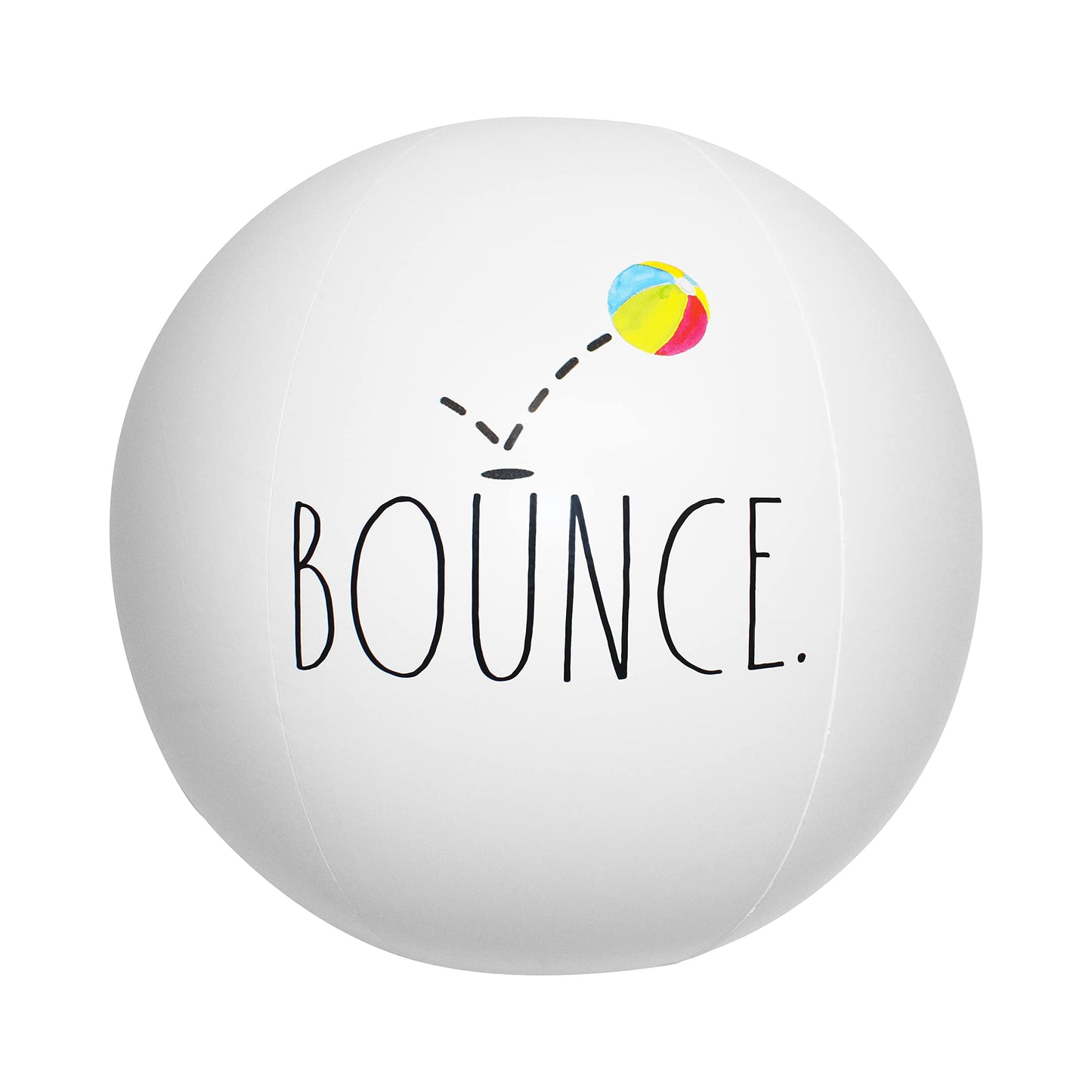 Coconut Float Rae x Dunn Large 27" Inflatable Beach Ball - Bounce Theme