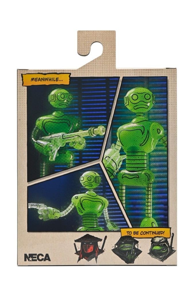 NECA - Teenage Mutant Ninja Turtles Mirage Comics 7" Scale Transmat Fugitoid GID Action Figure