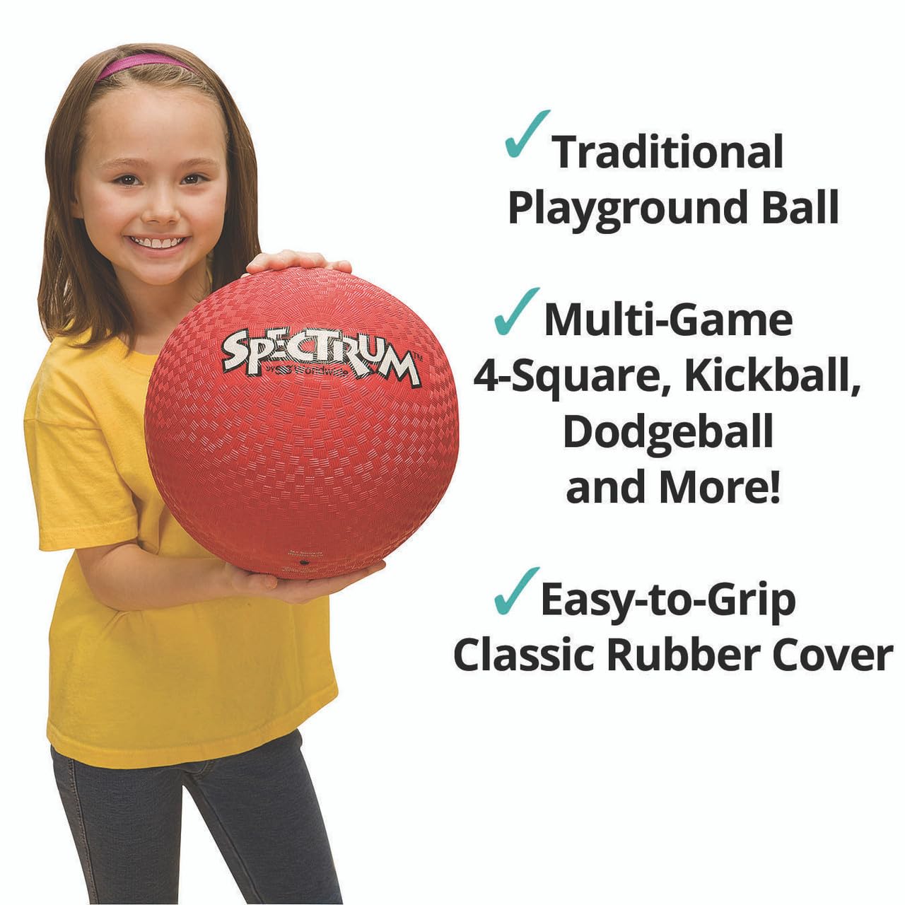 S&S Worldwide Spectrum Playground Balls Set, 10 inch, Multi-Color