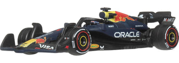 Hot Wheels 1:64 Scale Premium Die-Cast Formula 1 Collectible Toy Race Car with Real Riders Tires & Metal/Metal Body & Chassis