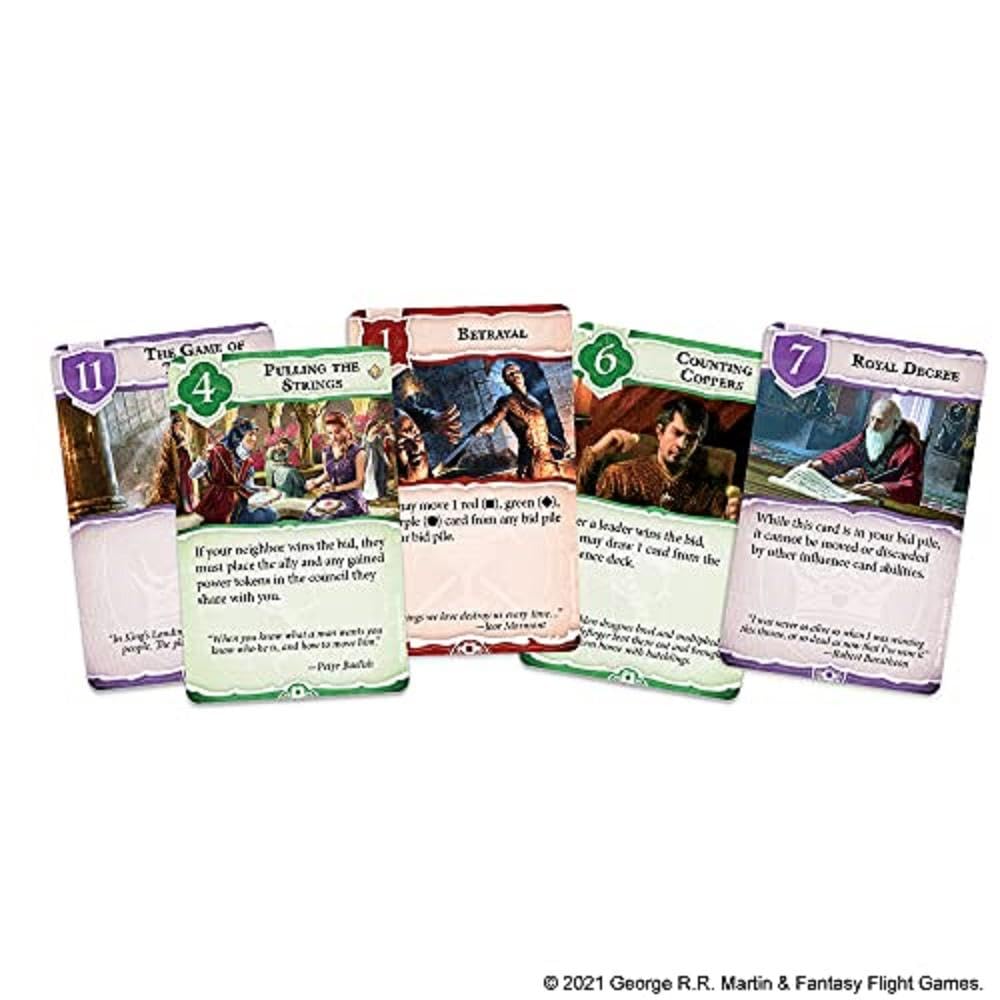 A Game of Thrones: B’Twixt Card Game - Strategy Game for Kids & Adults, Ages 14+, 3-6 Players, 90 Minute Playtime, Made by Fantasy Flight Games