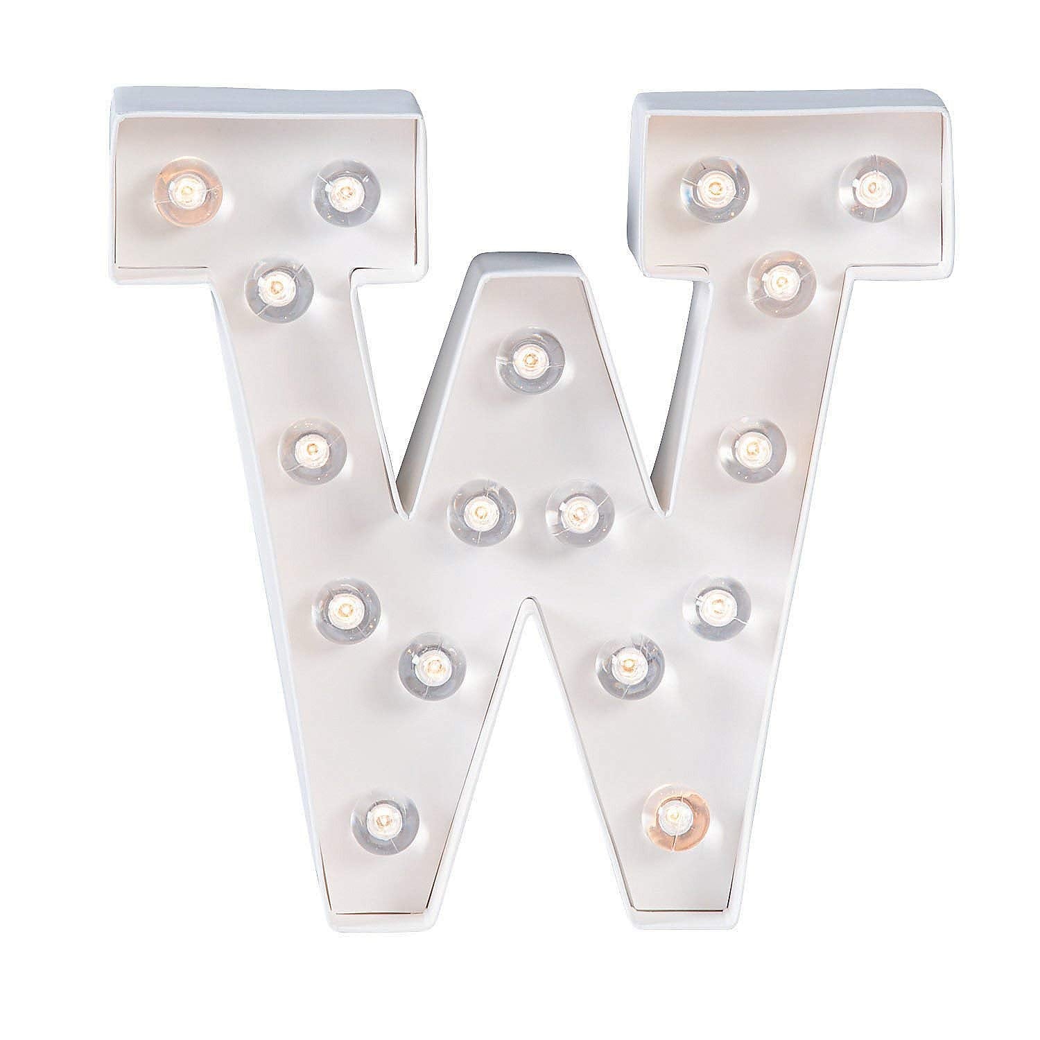 American Crafts 369102 Letter Kit, W