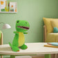 BEEPEACH 10inch Green T-Rex Dino Plush Toy Adorable Dinosaur Stuffed Animals Soft & Cuddly Tyrannosaurus Plushie Doll for Bedtime Companion
