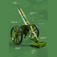 ZZPXMY Mortar Launcher Playset, Push Tyre Mortar Launcher, Soft Foam Rocket Children's Playset with 5 Safety Foam Shells for Boys and Girls (Green)
