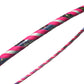 Glow in The Dark Hula Hoop Made for Adults and Kids and Best for Hoop Dance, Tricks and Fun (34" Hoop Size and Weighs 9.8 oz) (Pink Matrix)