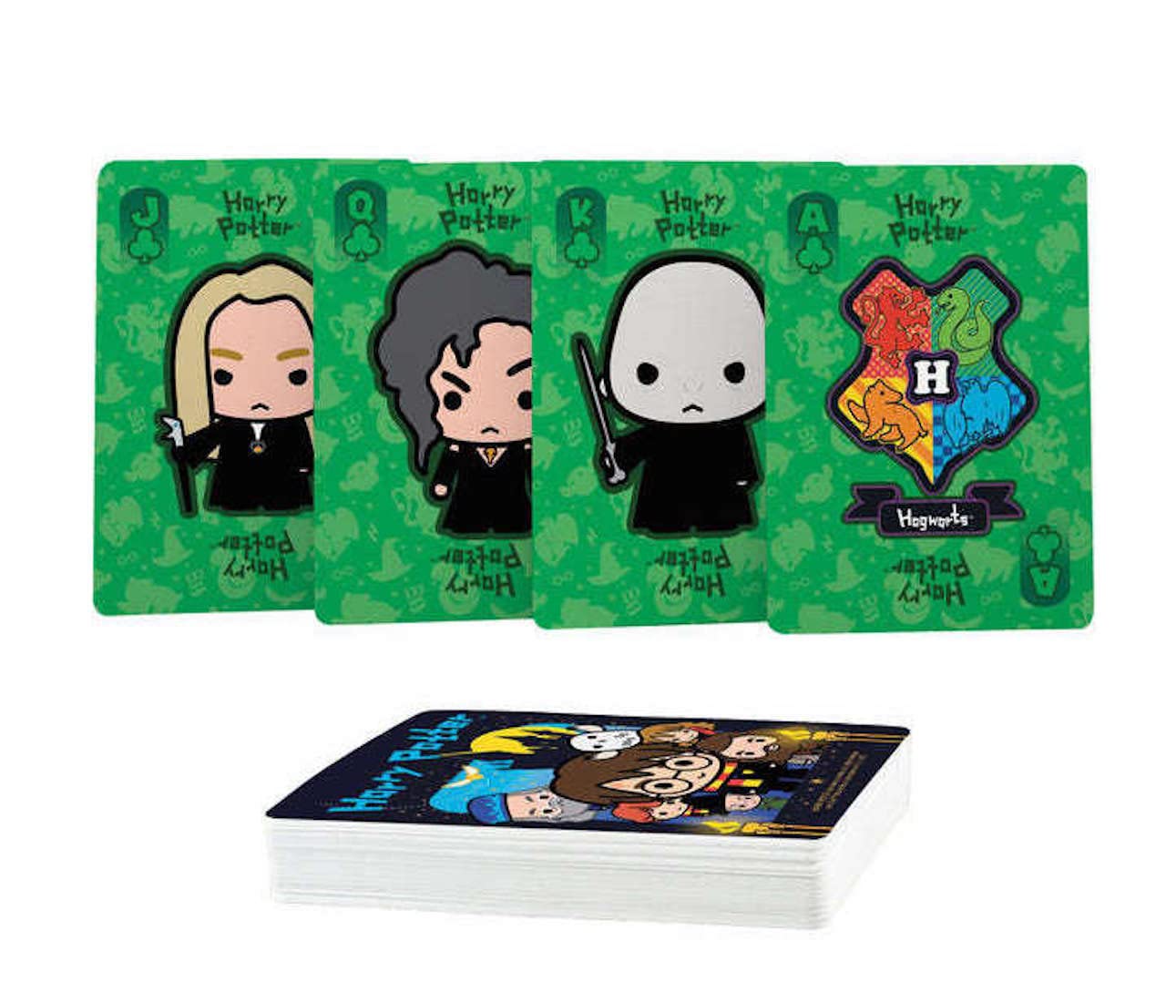 AQUARIUS Harry Potter Playing Cards - Chibi Themed Deck of Cards for Your Favorite Card Games - Officially Licensed Harry Potter Merchandise
