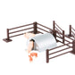 Britains 1:32 Pig Pen Farm Playset, Collectable Farmyard Animal Toys for Children, Toy Farm Animals Compatible with 1:32 Scale Farm Toys, Suitable
