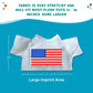 Get Ready Kids 25 Pcs Teddy Bear T-Shirts White Crew Neck for Plush Toys