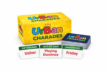 Urban Charades Party Game - 150 Cards - Funny Urban Guessing Game for Adults, Families & Friends - Act It Out, Hip Hop, Movies & More - Perfect