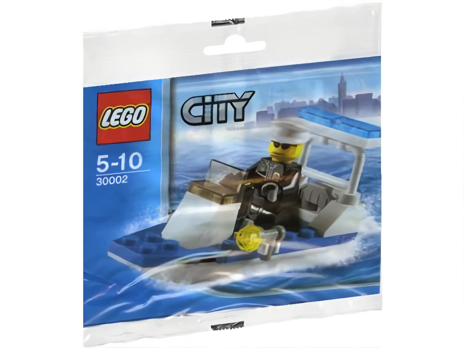Lego City Police Boat 30-Piece Construction Toy #30002