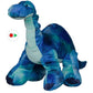 Stuffems Toy Shop Record Your Own Plush 8 inch Burly The Brachiosaurus Dinosaur - Ready 2 Love in a Few Easy Steps