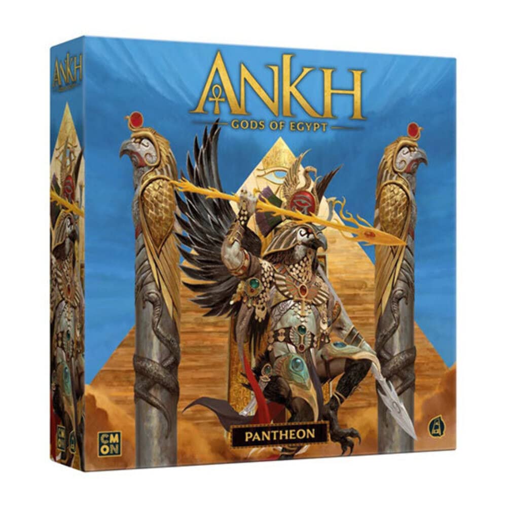 Ankh Gods of Egypt Board Game Pantheon Expansion - Expand Your Divine Dominion, Strategy Game for Kids and Adults, Ages 14+, 2-5 Players, 90 Minute
