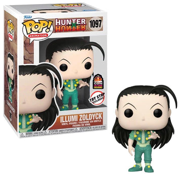 Funko Pop! Animation: Hunter X Hunter - Illumi Zoldyck LACC/Toystop Exclusive Vinyl Collectibles Figure