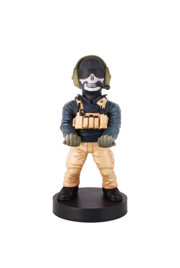 Exquisite Gaming Call of Duty Simon Ghost Riley Controller Holder, Phone Stand & Device Organizer, 8.5 in Licensed Figure