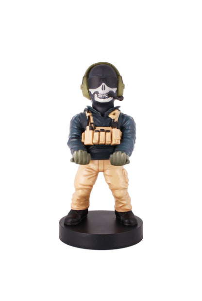 Exquisite Gaming Call of Duty Simon Ghost Riley Controller Holder, Phone Stand & Device Organizer, 8.5 in Licensed Figure