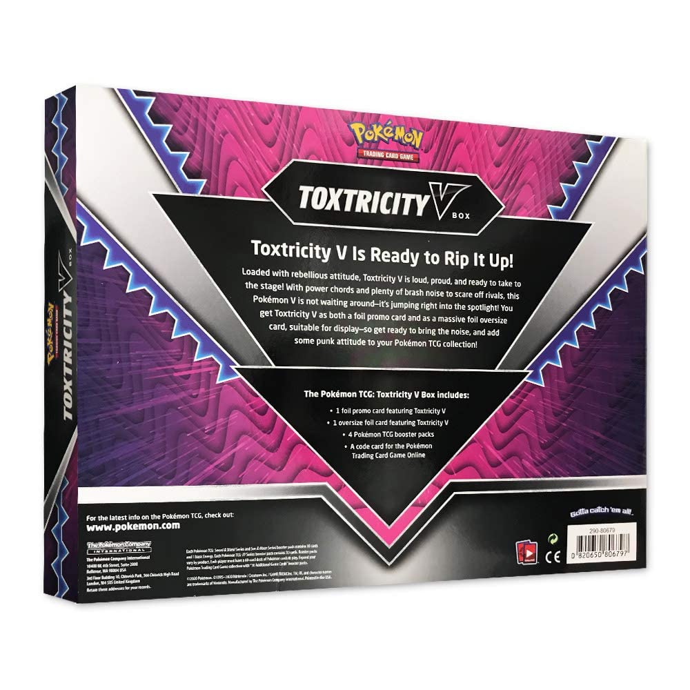 Pokemon TCG: Toxtricity V Box
