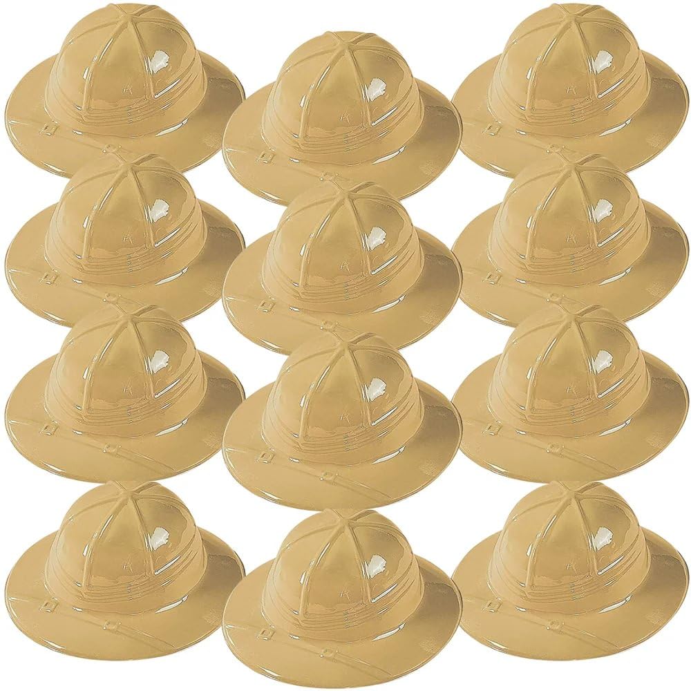 Fun Express Child's Safari Hats - 12 Pieces
