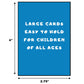 Regal Games Crazy 8's Card Game for Kids 4 5 6 7 8+ | Funny Travel Board Playing Game for Families (1 Pack)