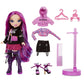 Rainbow High Series 3 EMI Vanda Fashion Doll - Orchid (Deep Purple) with 2 Designer Outfits to Mix & Match with Accessories, Gift for Kids and