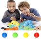 Hotusi 48Pcs Game Replacement Marbles Balls Compatible with Hungry Hungry Hippos（4 Color
