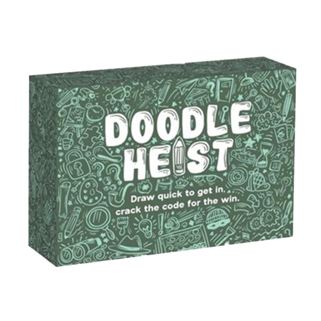 DOODLE HEIST - The Quick Drawing and Deduction Family Party Game for Kids, Teens, College Students, Adults & Families - Perfect for Fun Parties