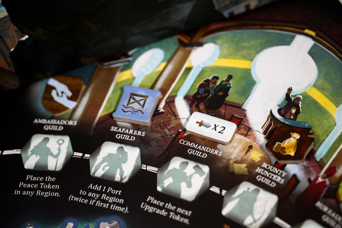 A War of Whispers: Expansion of Influence - 5-Player Support & New Factions, Strategic Board Game Expansion, Ages 14+, Dark Fantasy Wargame