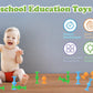 Suction Bath Toys for Preschooler - 10 Pcs Sensory Suction Cup Toys for Kids, Stress Relief Fidget Toys Bathtub Toys for Travel and Bath Time, Perfect