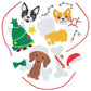 Fun Express Christmas Dog Ornament Craft Kit - Craft Kits - 12 Pieces