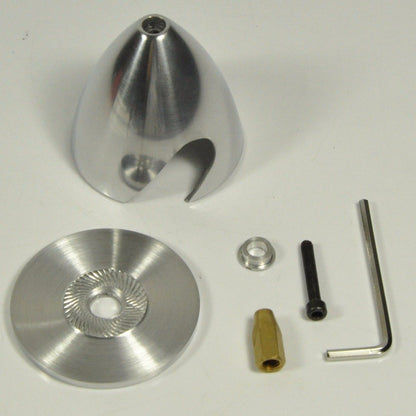 Jammas 2 Blade Aluminum Spinner Special Drilled for RC Plane with Prop Adapter 1.5" 1.75" 2" 2.25" 2.5" 2.75" 3" 3.5" 4" Zyhobby - (Color: 45mm)