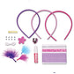 Creativity for Kids Fashion Headbands Mini Craft Kit - Makes 3 DIY Hair Accessories Girls (New Packaging), Multi