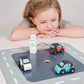 Tender Leaf Toys - Smart Car Set - 3 Pretend Electric Wooden Smart Cars with Charging Unit - Open-Ended Play Toy, Explore Role-Play and Imagination
