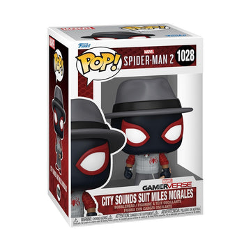 Funko POP Games: Gamerverse - City Sounds Miles - Spider-Man 2 Video Game - Collectable Vinyl Figure - Gift Idea - Official Merchandise - for Kids &
