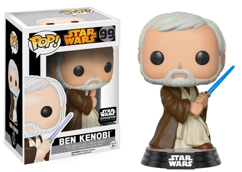 Funko Pop! Vinyl: Star Wars - Ben Kenobi - Smuggler's Bounty (Exclusive) #99 - Collectable Vinyl Figure - Gift Idea - Official Merchandise - Toys for