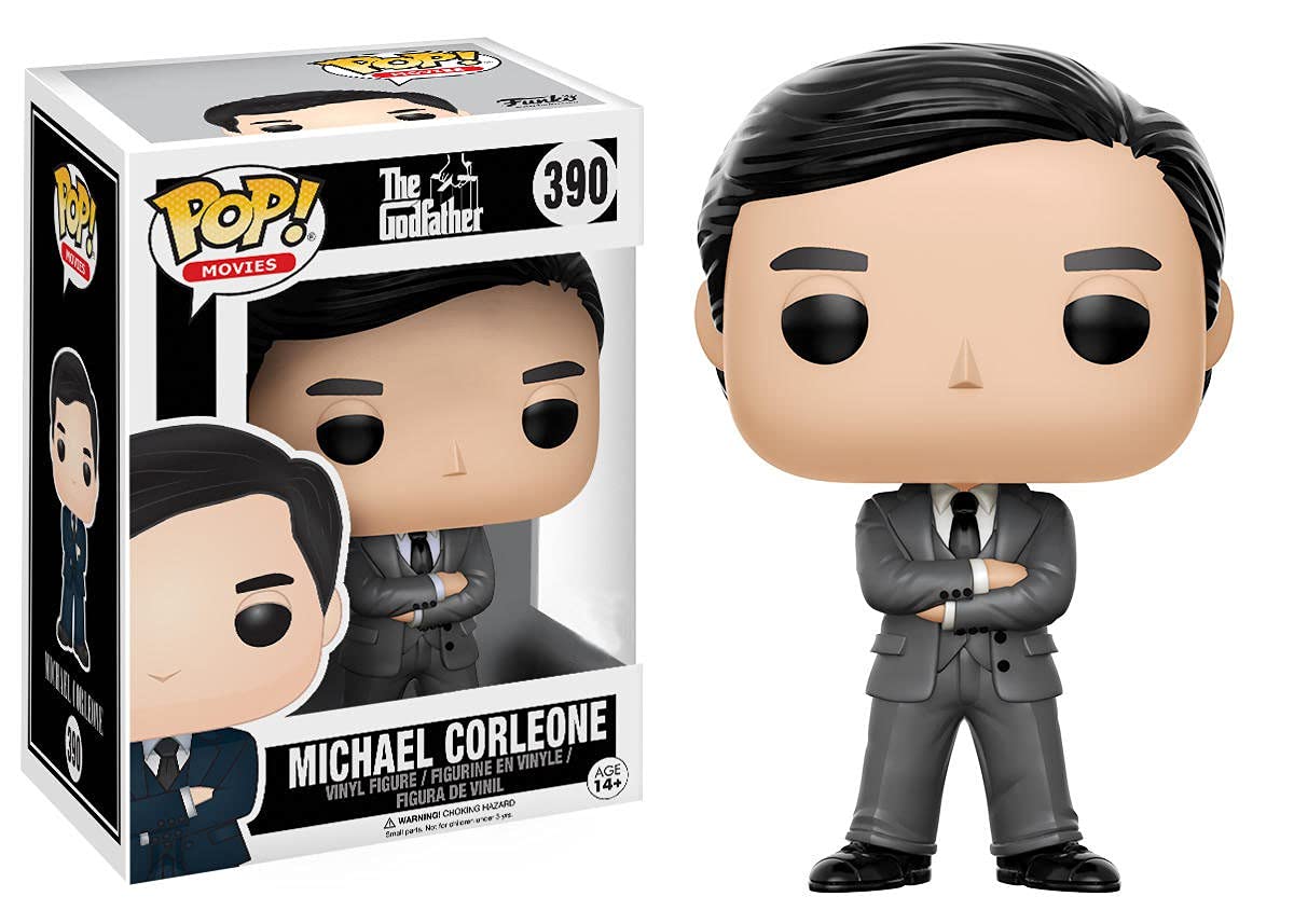 Funko - The Godfather-Micheal Corleone in Grey Suit Figurine, Multicoloured, 13446