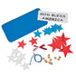 Fun Express God Bless America Sign Craft Kit, Makes 12 Foam Signs - 4th of July Crafts for Kids