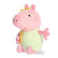 Aurora Peppa Pig 12" Baby Evie with Rubber Ducky Playful Plush
