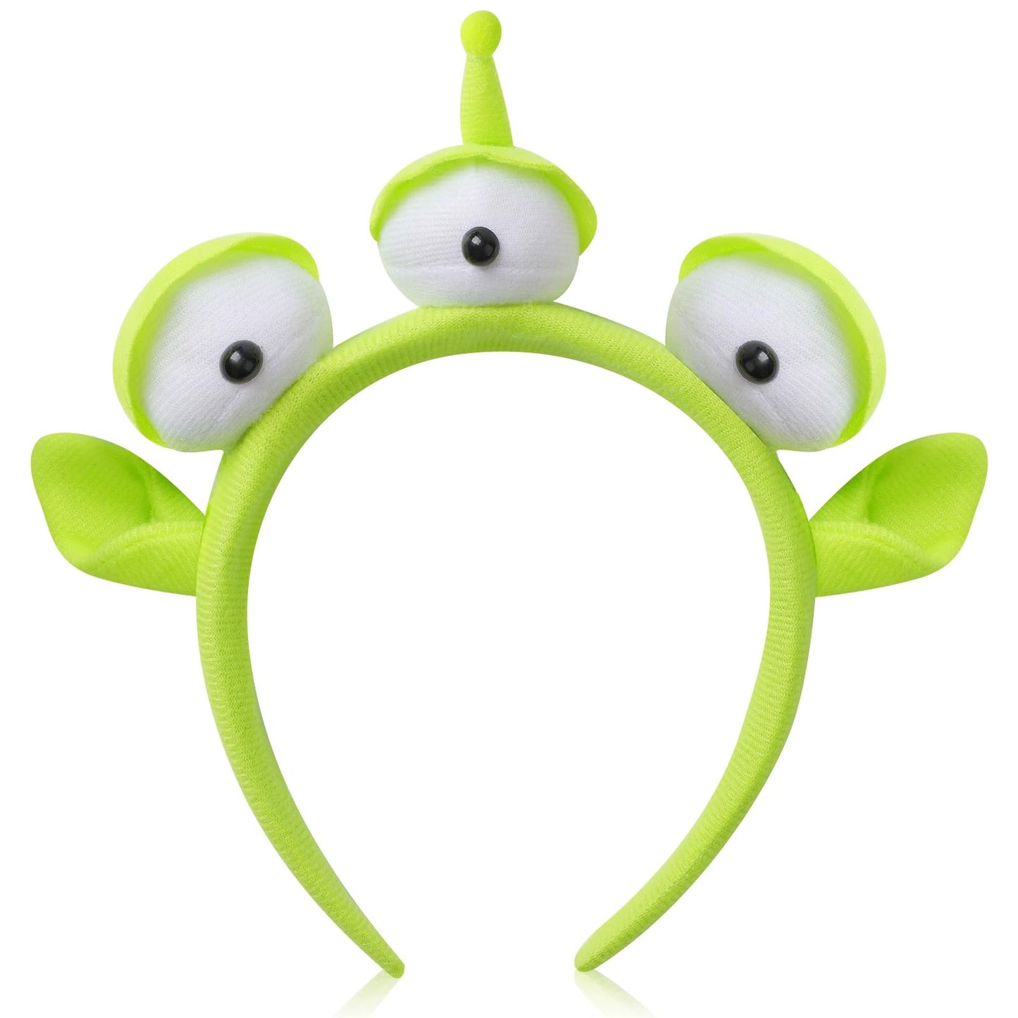 Pumnao Three-eyed Alien Monster Toy Headband Cute Plush Headband Headwear for Themed Party(1 Pcs)