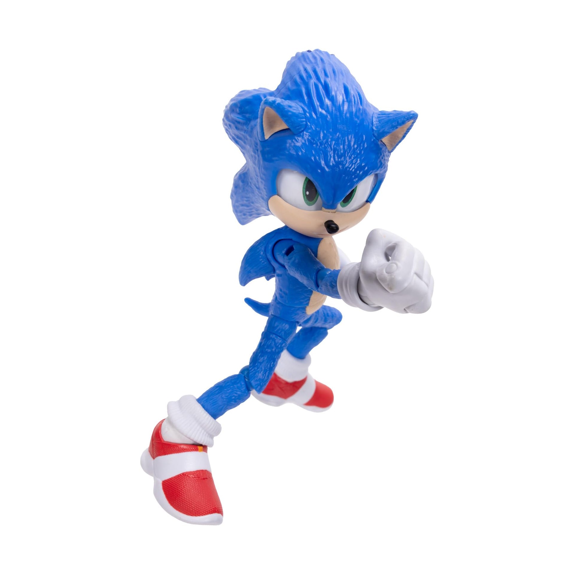 Sonic The Hedgehog 3 Movie 5-InchAction Figure 4-Pack, Articulated Figures from Jakks Pacific's Wave 1 Include Sonic The Hedgehog, Shadow, Tails,