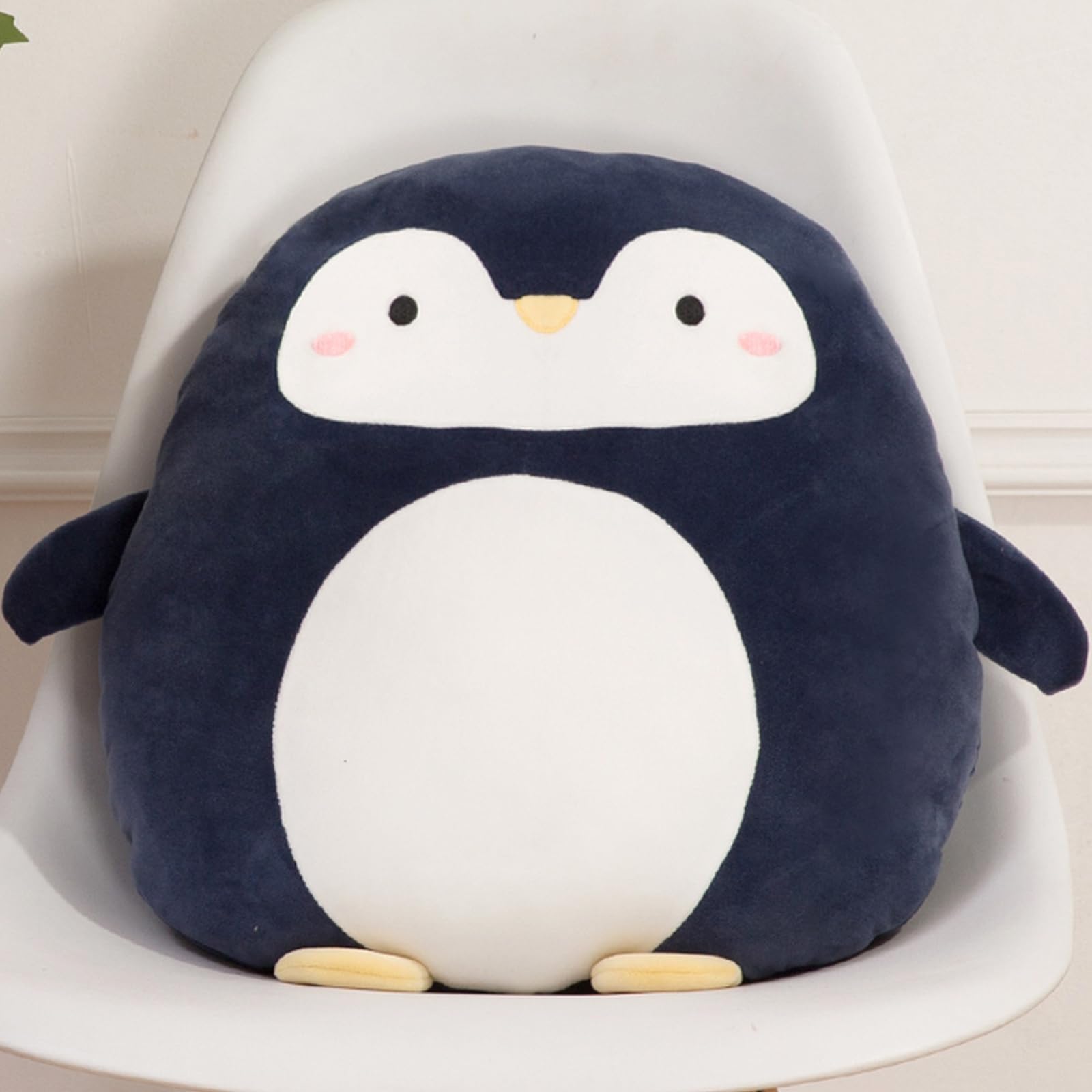 Zielind Penguin Plush Pillow, 16 inch Kawaii Penguin Stuffed Animal Toy Cute Penguin Plushie Animal Pillows Gifts for Boys and Girls