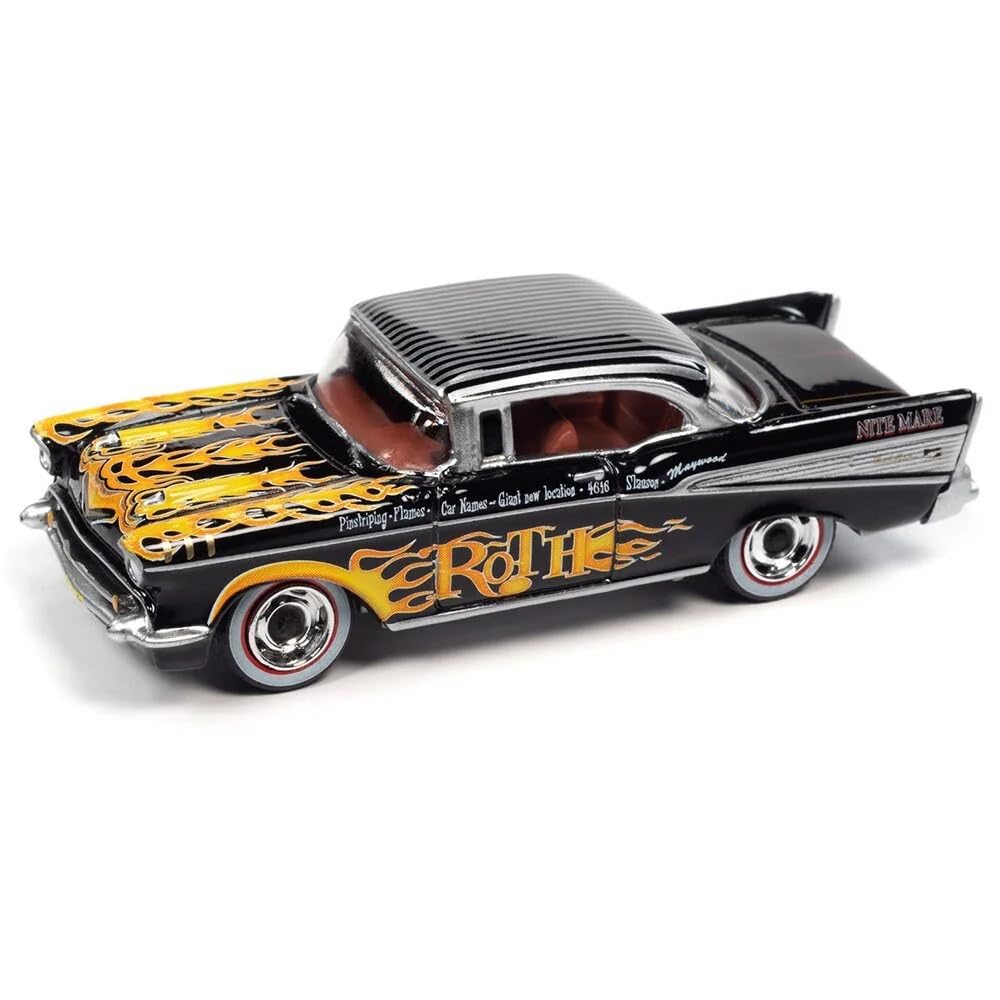 Auto World Premuim - Johnny Lightning Collector Club Car 1957 Chevy Bel Air Ed Roth (JLCC008)