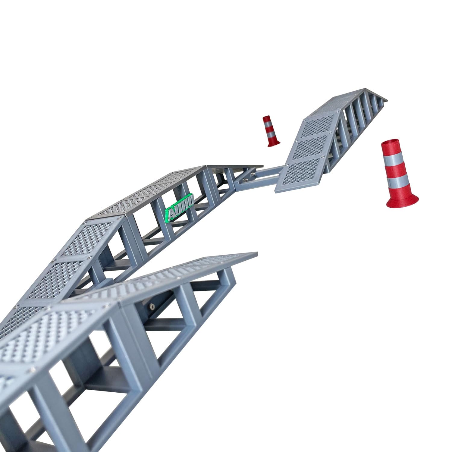 AUHU Bumpy Wheel Suspension Challenge Obstacle Model Bridge for 1/18 1/24 Scale RC Crawler Truck