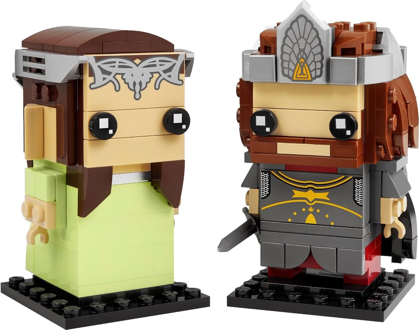 Lego BrickHeadz Aragorn & Arwen (40632) The Lord of The Rings