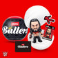 WWE Ballers Series 1(2 Pack) by ZURU - Official Licensed Product Surprise Unboxing Wrestling Collectible Sports Toy for Ages 3+