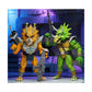 NECA - Teenage Mutant Ninja Turtles (1987 Cartoon) - 7” Scale Action Figure - Captain Zarax and Zork 2 Pack