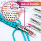 Glittery Garden Paracord Bracelet Making Kit with Charms. Art & Craft Gift