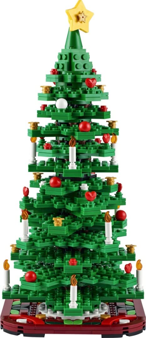 LEGO Christmas Tree - Building Toys for Kids, Boys & Girls, Ages 12+ - Mini Christmas Tree Decorations for Tabletop & Home - Gifts for Boys & Girls
