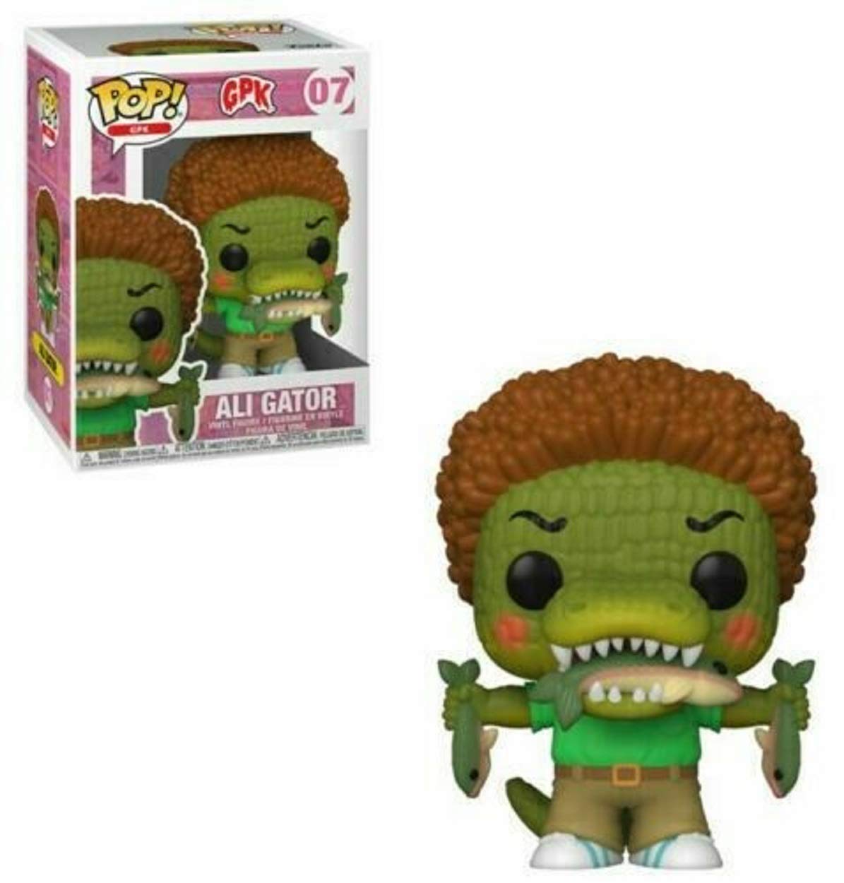 Funko Ali Gator Pop #07 Pop GPK: Garbage Pail Kids Vinyl Figure (Bundled with EcoTEK Plastic Protector to Protect Display Box)