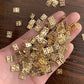 Miniature Door Hinges with Screws, 4 Pieces, 1:12 Scale, Suitable for Decoration, Dollhouse Accessories